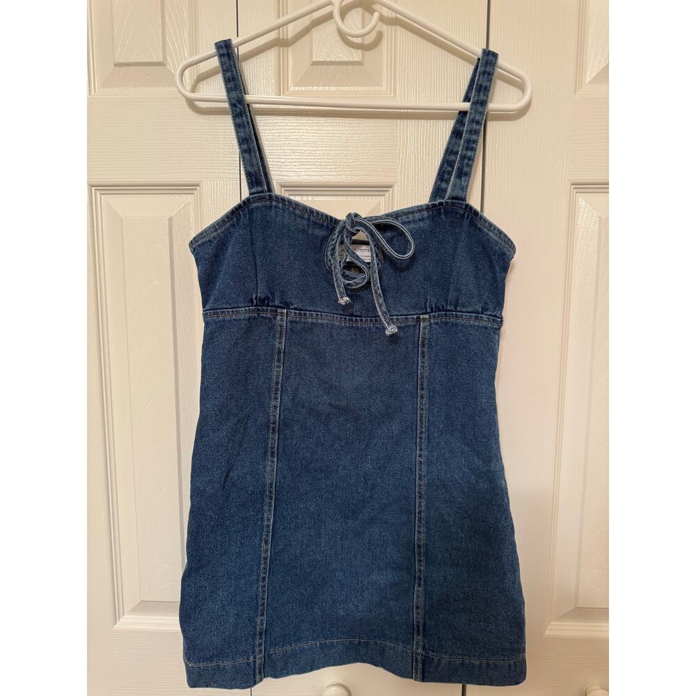 Urban Outfitters' Kia Denim Mini Dress Size 2